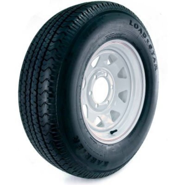 Martin Wheel Co. Kenda Loadstar Karrier Radial Trailer Tire - 6-Hole Custom Spoke Wheel (5/4.5) - 225/75R-15 LRD DM225R5D-6CI